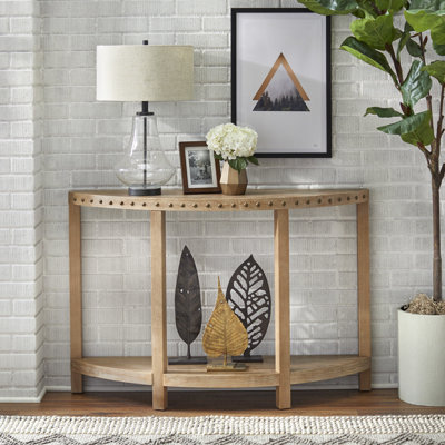 Sansa 46.6'' Solid Wood Console Table