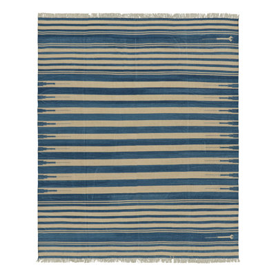 Dhuree Cotton Striped Area Rug