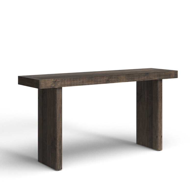 Thompkins 60'' Solid Wood Console Table, Brown