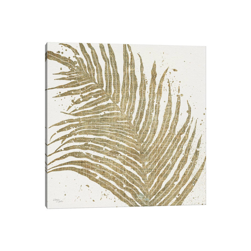 Gold Leaves I by Wellington Studio - Gallery-Wrapped Canvas Giclée on Canvas, Wrapped Canvas