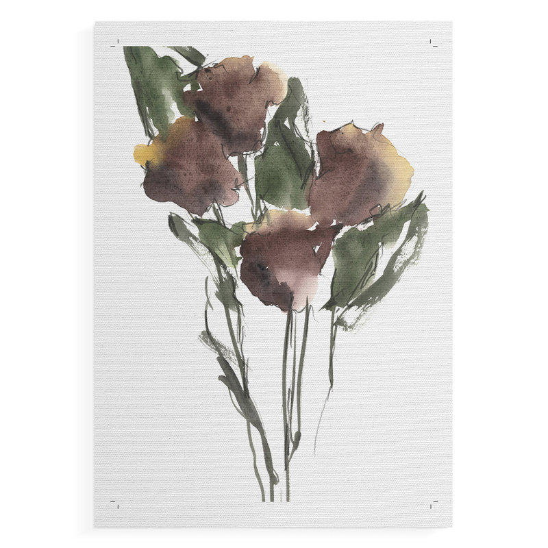 Growing Wild I - Impression sur toile seulement - NON-CADRE, H 18 po x l 12 po