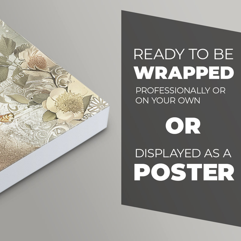 WOMEN Series CCCXLIV  -Premium Canvas Print Only - NOT FRAMED -Ready to Hang, 48" H x 32" W