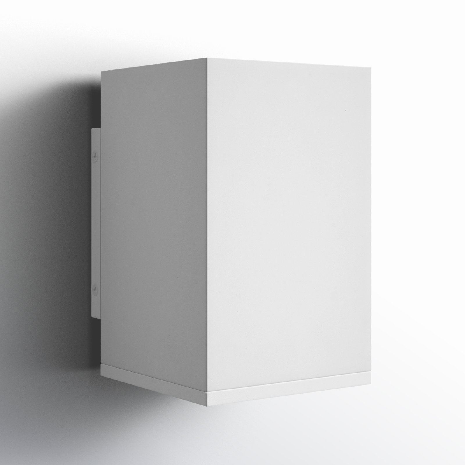 Indrani Single Light Outdoor Wall Light, Textured White