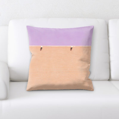Coussin décoratif de couleurs vives