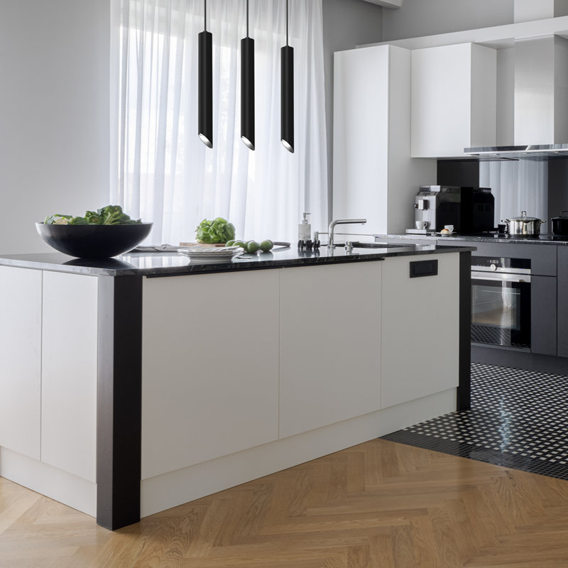 Caissi 3 - Light Black Kitchen Island Pendant