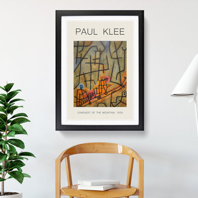 Conquest of the Mountain by Paul Klee - Picture Frame Art Prints