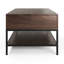 Table basse à plateau relevable avec rangement
