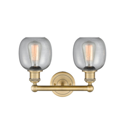 Éclairage pour meuble-lavabo à 2 lumières 15 pouces Carlucci
