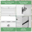 Meuble-lavabo 24 po avec lavabo en céramique-483929080