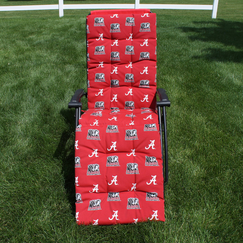 Coussin de canapé d’intérieur/extérieur alabama NCAA, L 72 po x P 20 po
