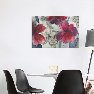 Cartagena Floral by PI Studio - Wrapped Canvas Painting