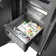 ZLINE 18 in. 8.6 cu. ft. Panel Ready Left Hinge Column Freezer with Graphite Gray Interior