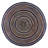 Geometric Antique American Braided Round Shape Area Rug