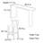 Small high bar table and chair-110831956
