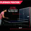 MD Sports Official Size 15mm 4 Piece Indoor Ping Pong Tennis Table-88890396