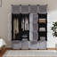 Mahleek 145cm W Clothes Storage System