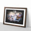 Oia Santorini Skyline in Greece - Picture Frame Graphic Art Print-56861440-56861444