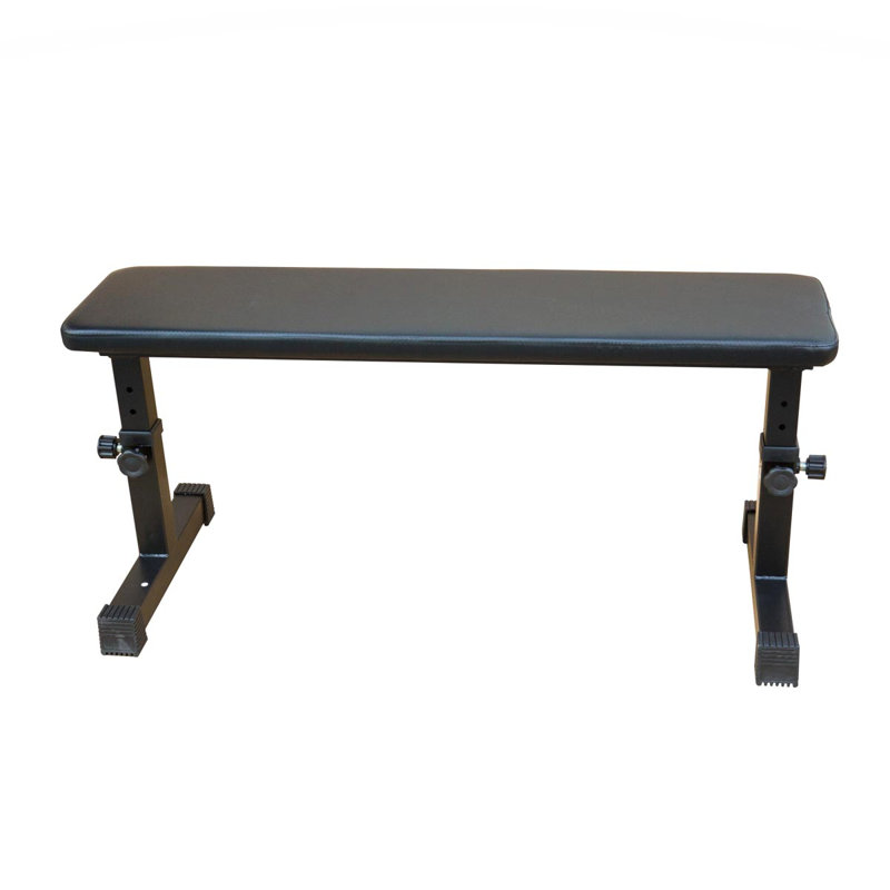 Flat Weight Bench Home Dumbbell Stool Home Fitness Strength Training Bench Comfortable Design, Black 1