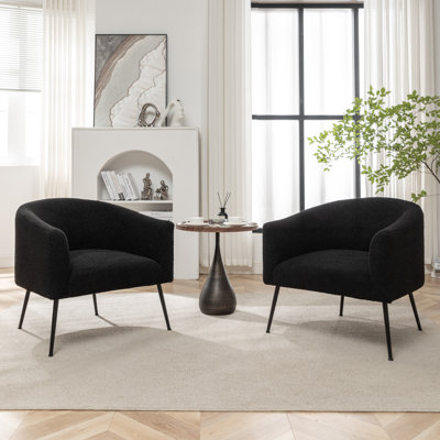 Jameila Upholstered Barrel Chair