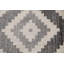 Tapis géométrique gris