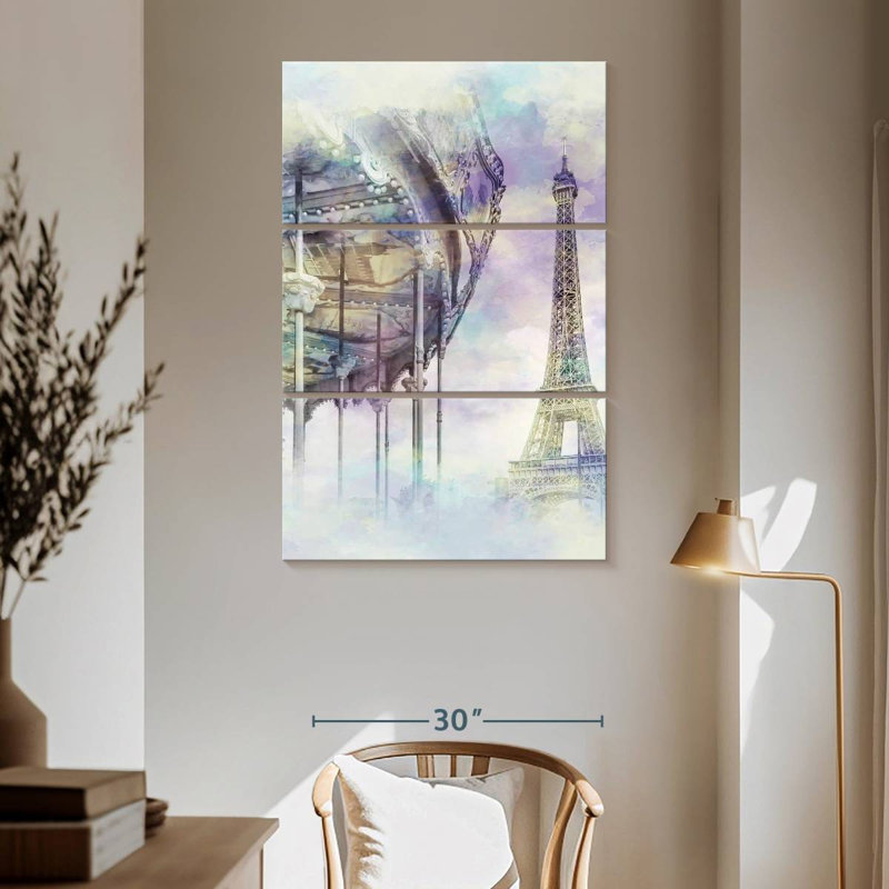 Nicci Typical Paris, 65" H x 42" W
