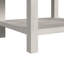 Ensemble de tables d'appoint 3 pièces Raytcho en blanc antique - table basse, table de bout et table de canapé