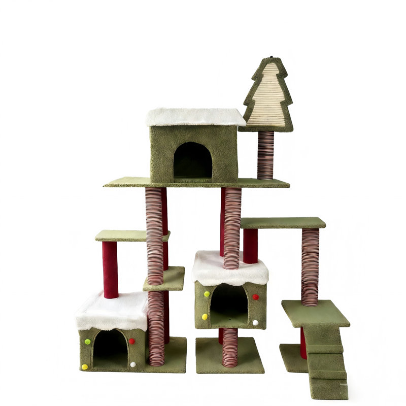 Holiday Haven Cat Condo