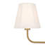Lustre linéaire moderne à 4 lumières avec abat-jour en tissu blanc-1325027388