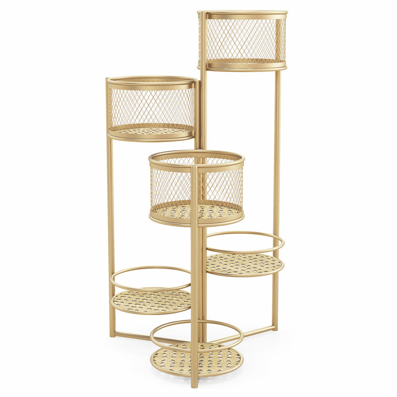 Étagère de rangement en métal à 6 niveaux Red Barrel Studio®