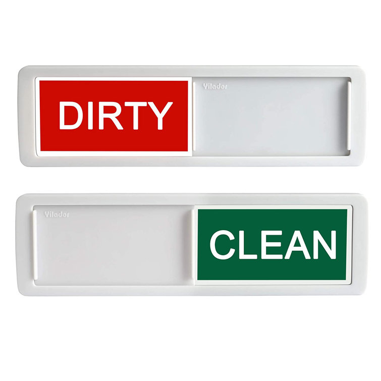 Waterproof Clean Dirty Dishwasher Magnet Non-Scratch Magnetic