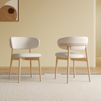 Chaise de salle à manger Mid-Century Modern