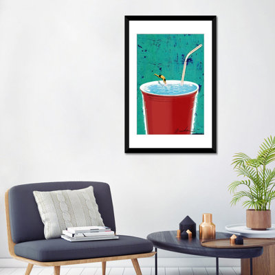 Big drink, impression sur toile tendue Anthony Freda