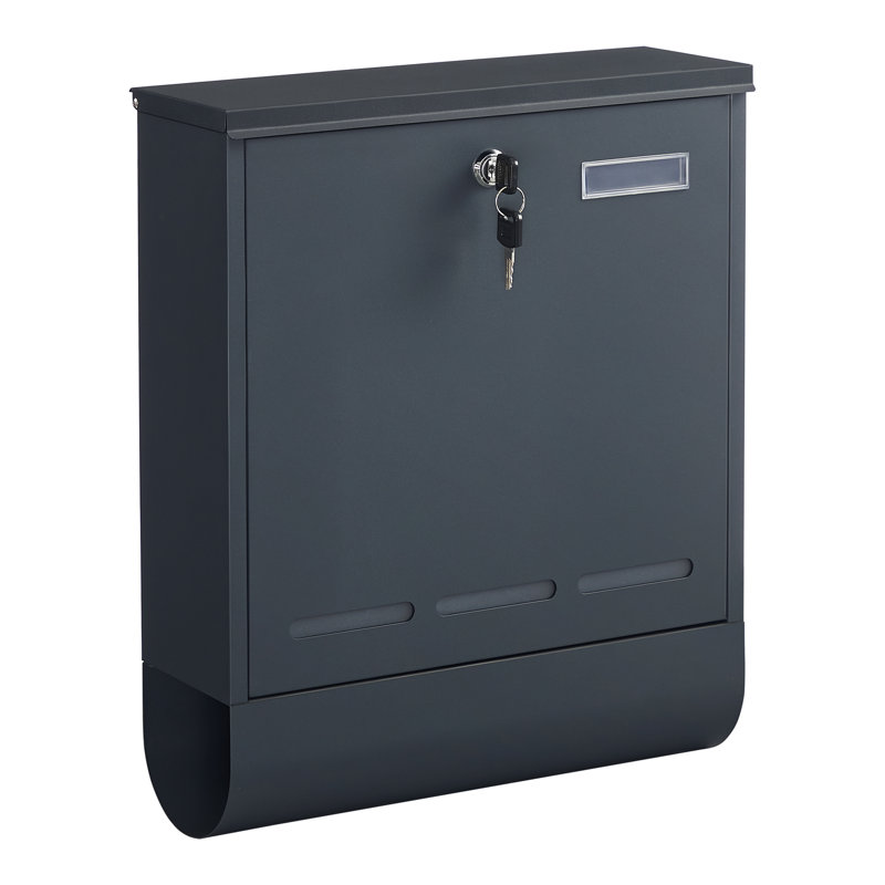Demonte Steel Wall Mounted Post Box