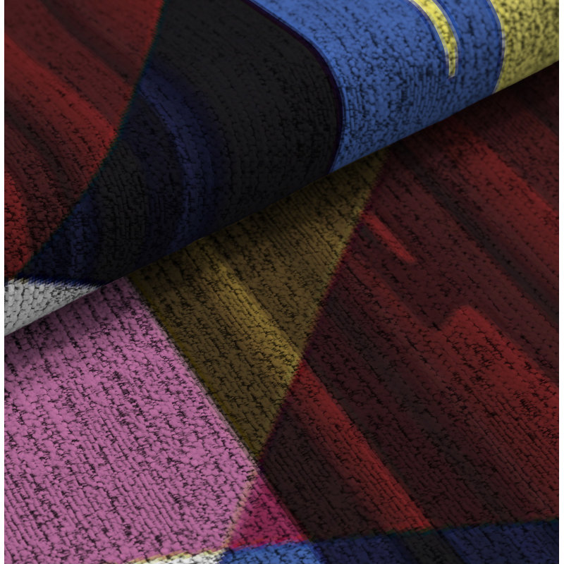 Delajah Abstract Area Rug, Rectangle 160 x 230cm