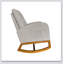 Fauteuil à bascule 27,56 po
