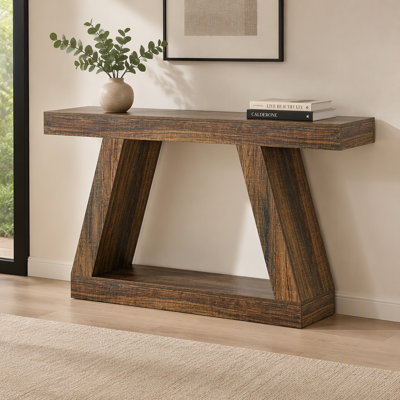 2-Tier Console Table Sofa Table