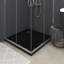 Bac de douche VidaXL avec plateau de douche central-78546197