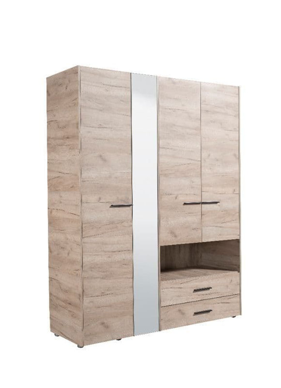 Renier Solid Wood Wardrobe
