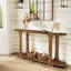 Console 63 pouces en bois massif pour vestibule