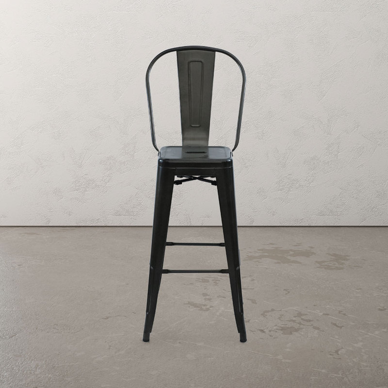 Tabouret de bar 30 po, Métal industriel