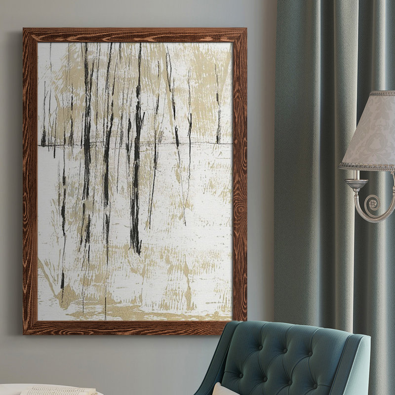 Gilded Forest II, reproduction d'art sur toile, Érable, H 43,5 po x l 31,5 po x P 1 po