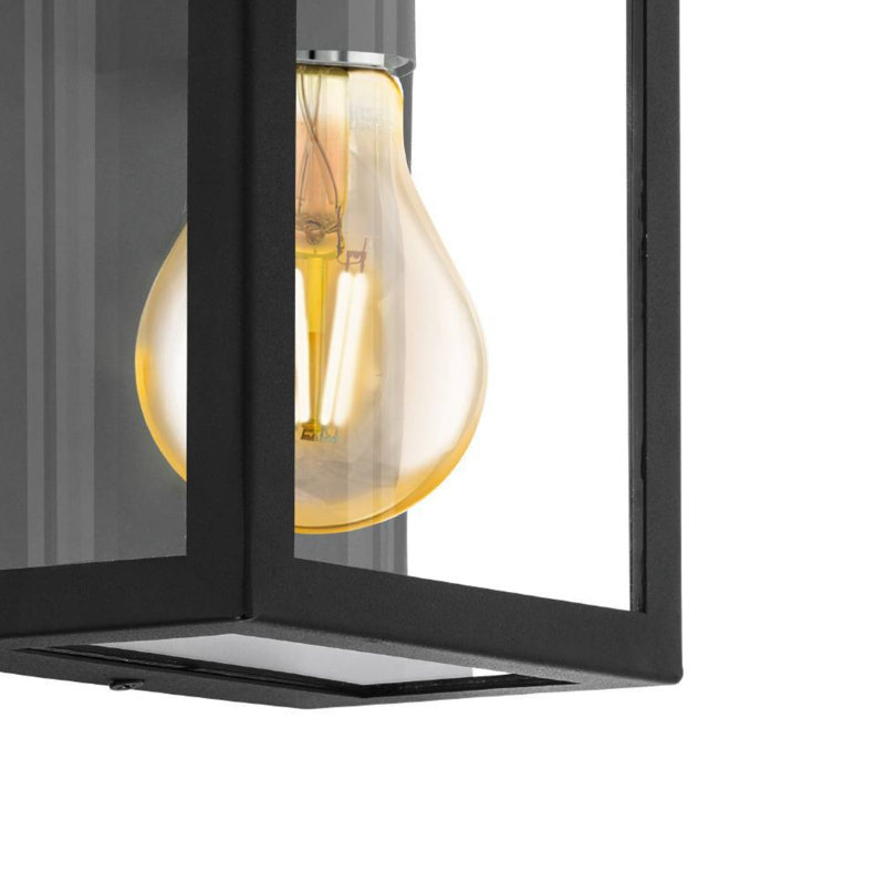 Wembley Black 2 - Bulb Outdoor Flush Mount
