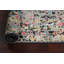 Tapis oriental contemporain abstrait à motif végétal noué à la main 4 x 6