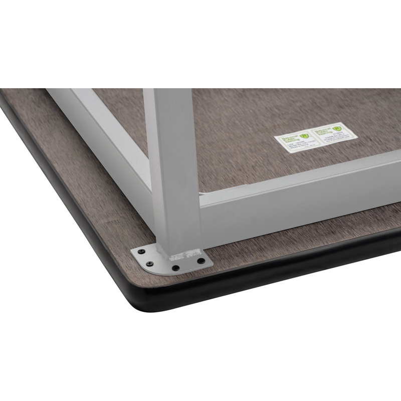 Table scientifique à hauteur réglable en acier NPS®, H 37,25 po x L 72 po x l 30 po, Résistant aux produits chimiques