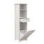 Armoire de trieuse à lessive blanche Space