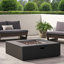 RÉSERVOIR DE TABLE DE FIRE CARRE 50000 BTU À L'EXTÉRIEUR (couvercle de réservoir non inclus)