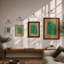 Blocks Geometric - Framed Print-520126587-520126564