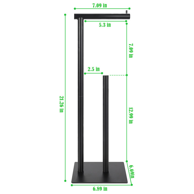 CELLPAK Freestanding Toilet Paper Holder & Reviews