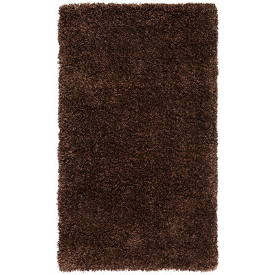 Tapis brun Angeliya