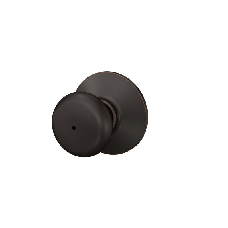 Plymouth Bed and Bath Knob, Aged Bronze